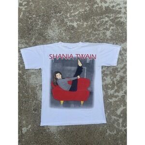Vintage Shania Twain 1998 World Tour Licensed Band T-Shirt Size